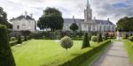 View of IMMA from the formal gardens