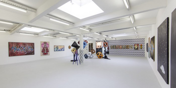 exhibition view "Urbane Folklore", 2013, photo: Mirko Reisser (DAIM)usstellung.