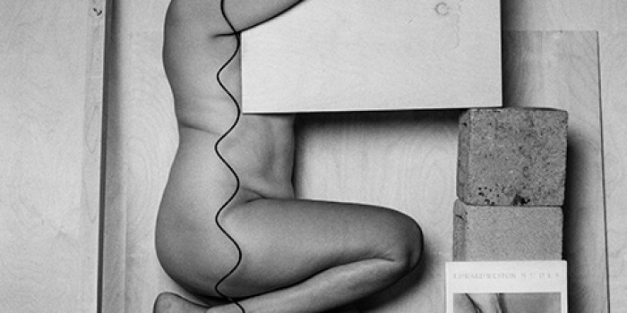 Tarrah Krajnak Master Rituals II: Weston's Nudes, 2020/2021 Black and white photography 23,8 x 18,8 cm  Museum Ludwig, Cologne © Tarrah Krajnak, courtesy Gallery Thomas Zander, Cologne Reproduction: Gallery Thomas Zander, Cologne