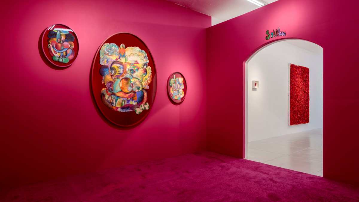 Installation photos of Mike Reesé Boys II Beasts Act I No Soul Left Behind at Central Server Works, Downtown Los Angeles. September 2023. Photo by Charles White of Joshua White Photography.