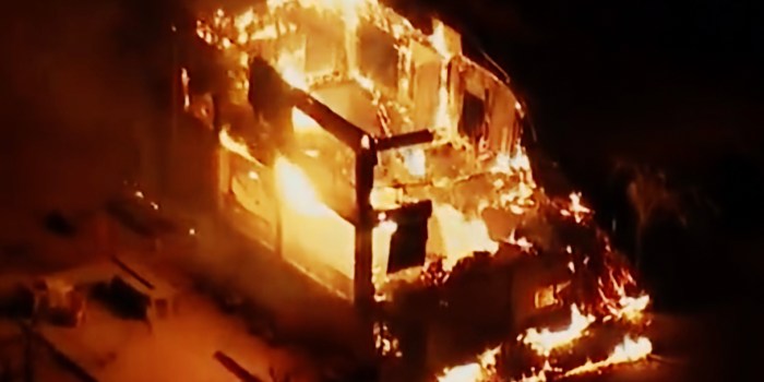 Still from Justin Serulneck's "Bloom Conflagration" (2024); UHD video; 16 minutes 58 seconds