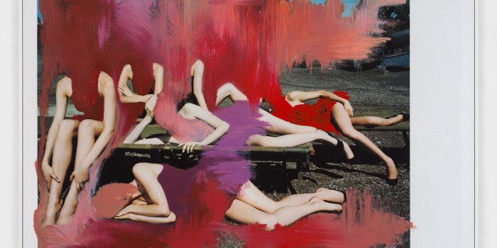 Amie Dicke "Side-liners," 2024.