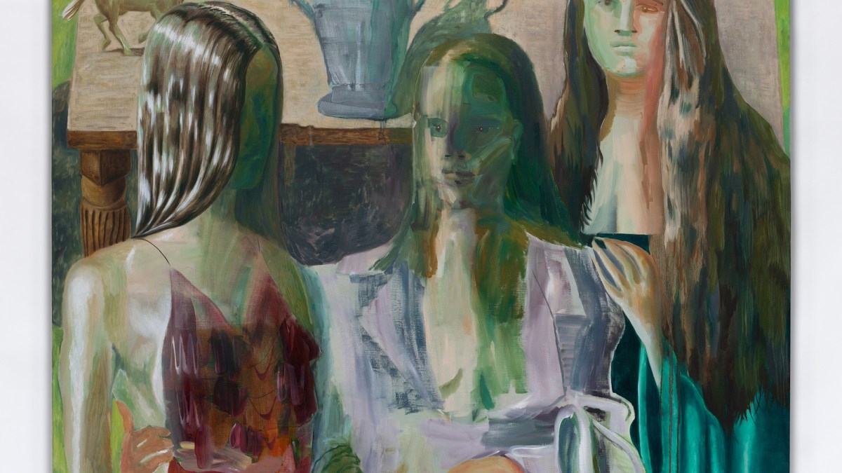 Elizabeth Malaska
Oracle, 2024
Oil and Flashe on linen-wrapped panel
36 x 43 inches
91.4 x 109.2 cm.
