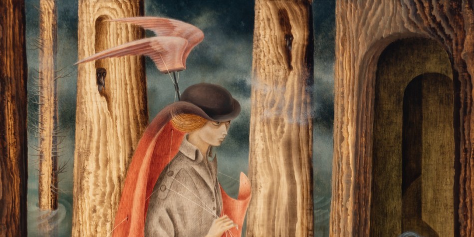 Remedios Varo, Exploración de las fuentes del río Orinoco, 1959 (detail). Photo: Michael Tropea, Chicago.