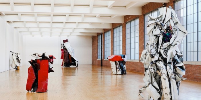 "John Chamberlain", installation view, Dia Beacon, New York. © John Chamberlain/Artists Rights Society (ARS), New York. Photo: Bill Jacobson Studio, New York
