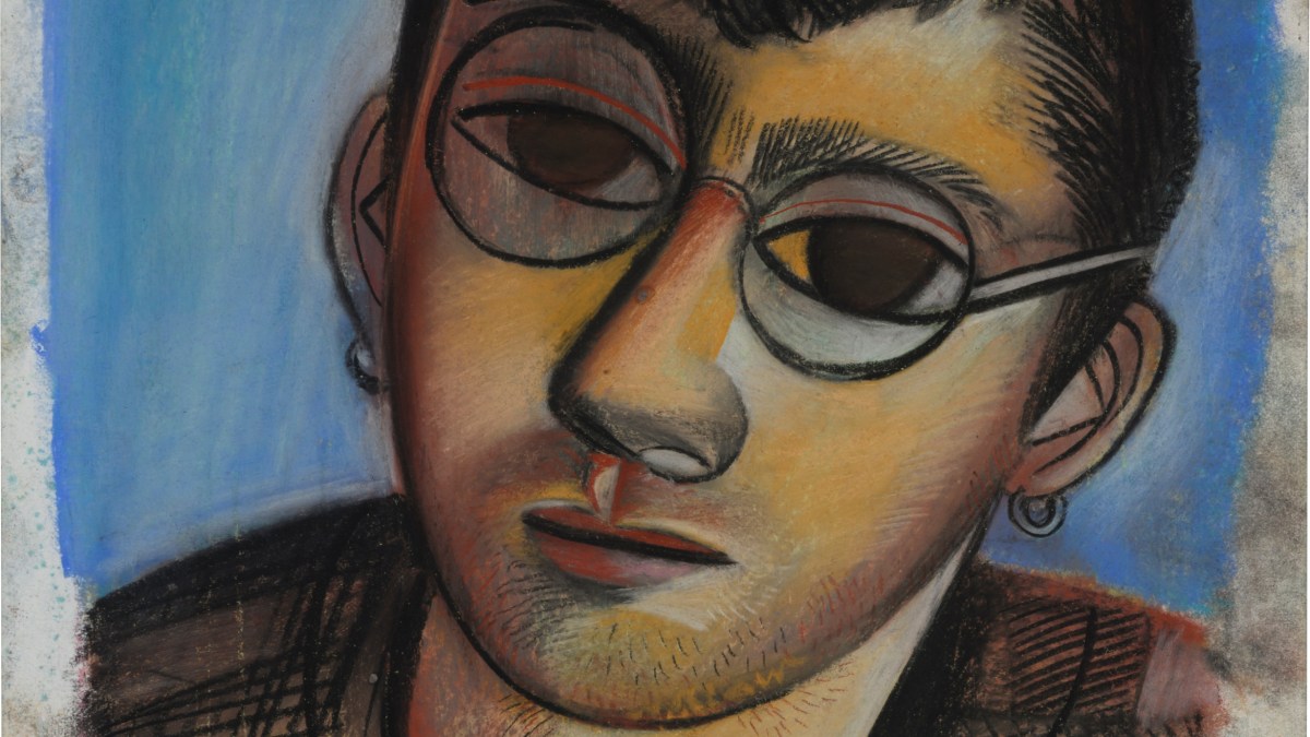 Louis Fratino. Self-Portrait. 2019 Collection of Steve Elmendorf © Louis Fratino. Photo © Phillips Auctioneers LLC