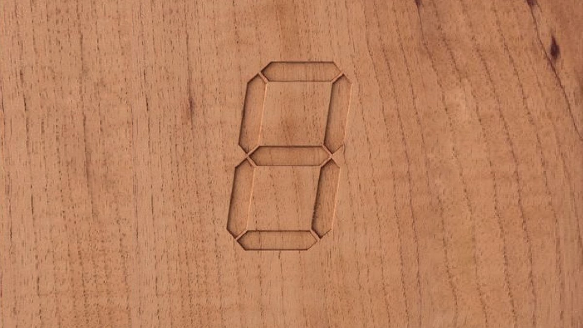 Francesco João, Untitled (ssd), 2025, engraving on pink cedar, 25x20 cm