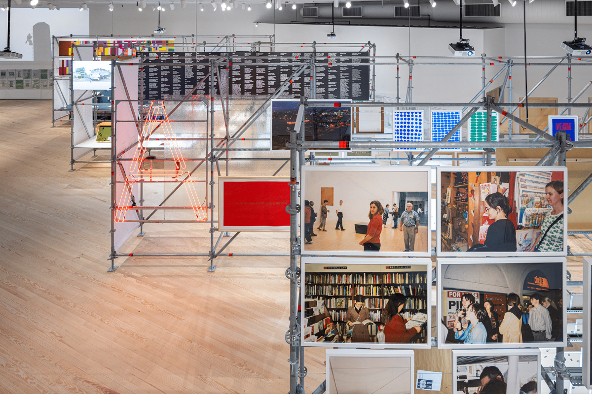 Installation view of Mary Ellen Carroll: How To Talk Dirty and Influence People at Contemporary Arts Museum Houston, 2026. Photo: Sean Fleming.