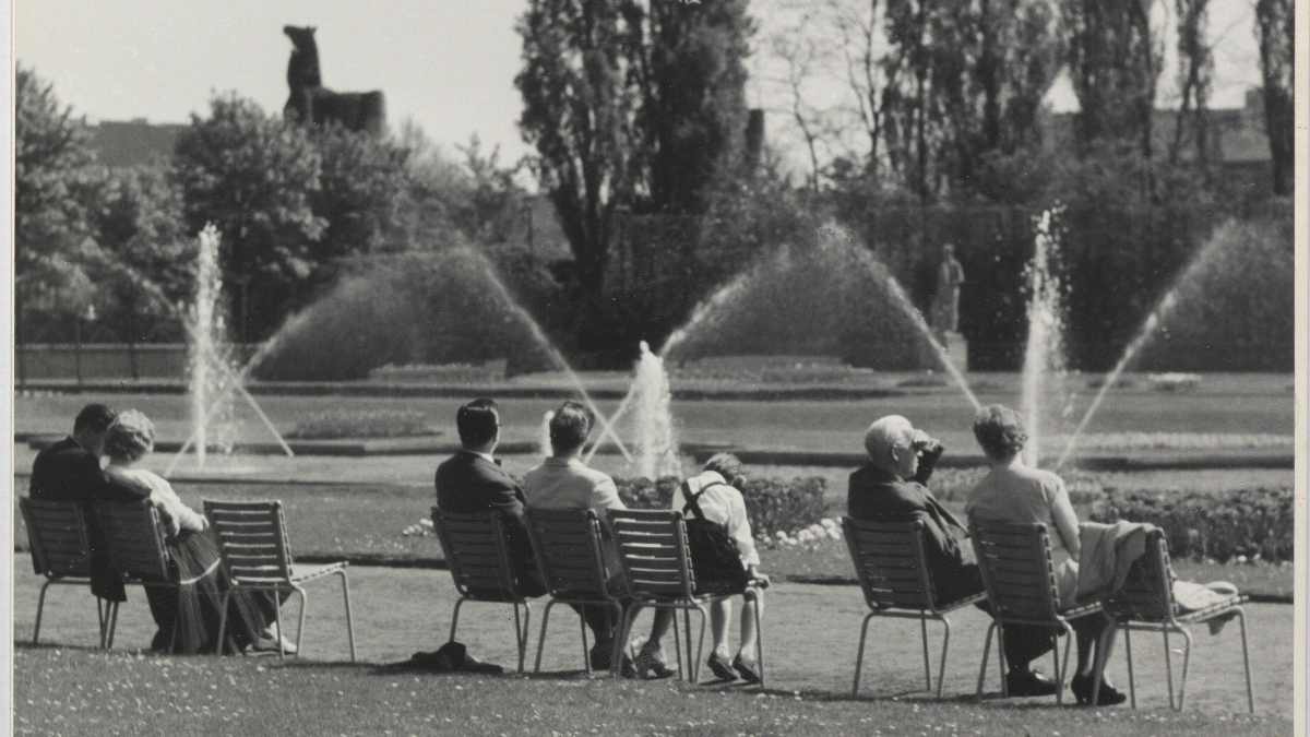 Image: Nordpark Düsseldorf, 1957