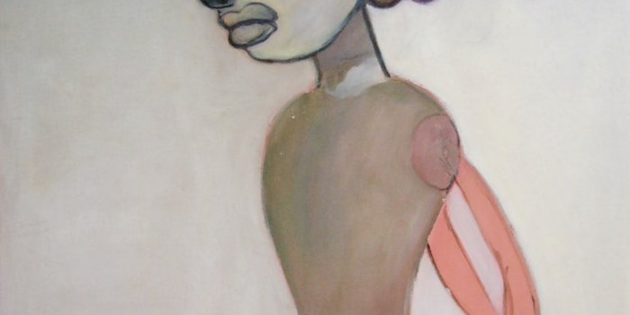 Ansel Krut '308 in dog years', oil on canvas 2004, 76 x 60.5cm / 29.9 x 23.8 inches, photo by Andy Keate (private collection)