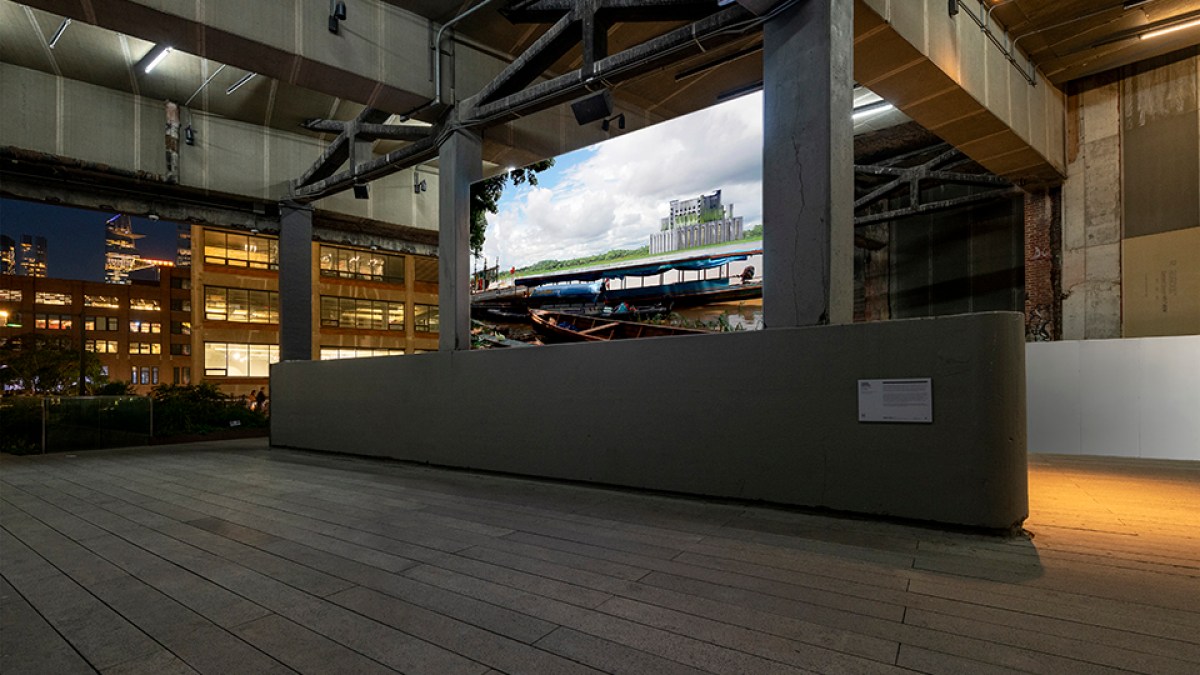 Photo by Timothy Schenck. Rendering image courtesy of the High Line.