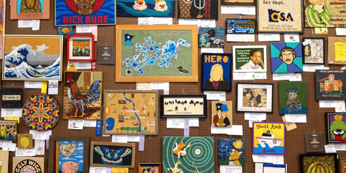 Crop art from the 2025 Minnesota State Fair.
