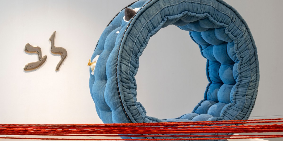 Rotem Tamir. Rima: Passages in Sephardic Sculpture, 2024. Installation view (detail), Rochester Art Center. Photo: Rik Sferra.