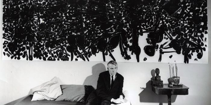 Lee Mullican in Rome, c. 1960s