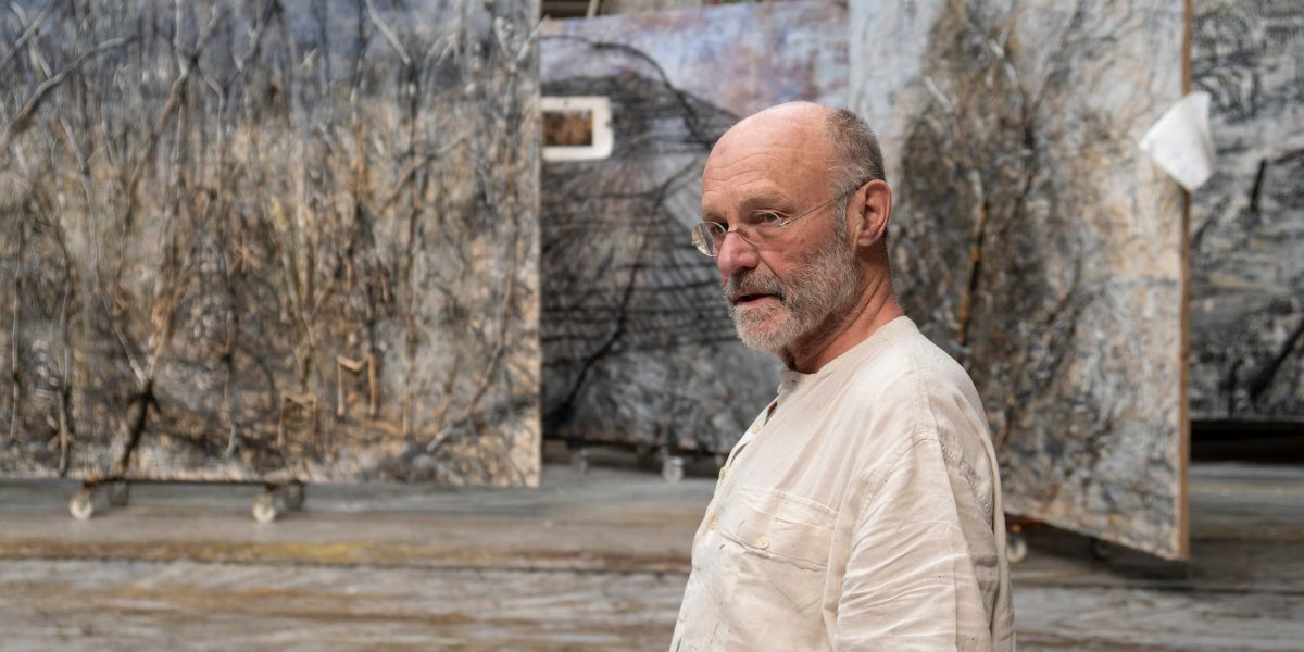 Anselm Kiefer portrait. Photo © Waltraud Forelli.