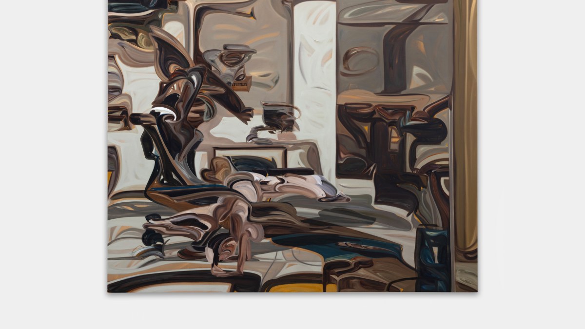 Luke Agada, Of Tempest, Of Dreams, 2026, Oil on canvas, 72 x 84 inches