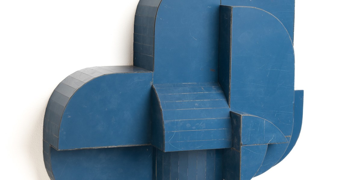 Ted Larsen, 1975 Chevrolet Silverado, 2025, Salvage Steel, Marine-grade Plywood, Silicone, Vulcanized Rubber, Hardware, 20 x 16 x 7 inches